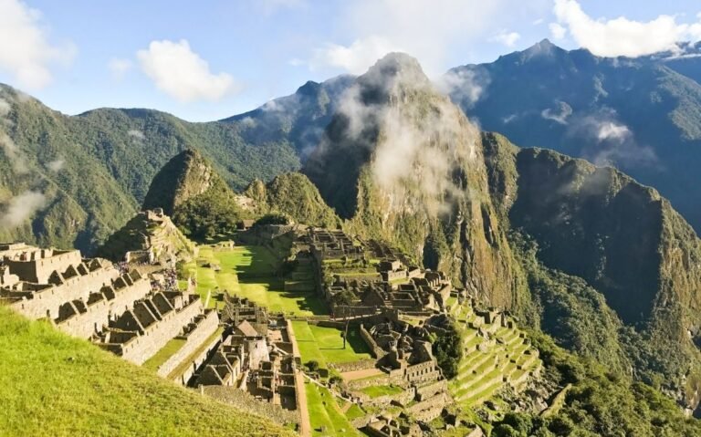 Machu Pichu no Peru, América do Sul