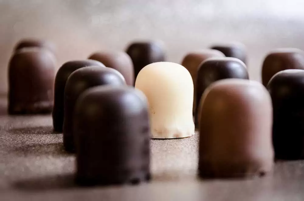 Bombons vendidos nas fábricas de Chocolate em Gramado e Canela