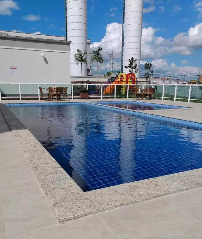piscinas em área de lazer de Plaza Fraga Maia, um hotel em Feira de Santana